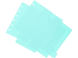 Folhas De Divisórias Soltas Para Cadernos, Divisórias De Bolso, Separadores De Folhas Soltas Para Ca Gokoco