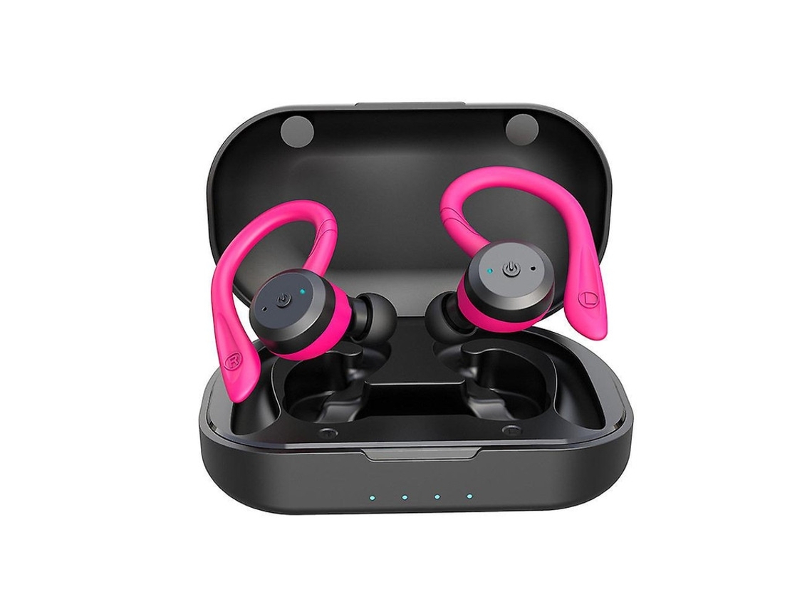 Fone Bluetooth 5.0 Tws Ipx7 Estéreo Microfone Compatível Rosa