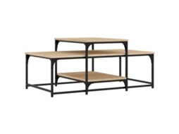 Coffee Table, Coffee Tables Vidaxl Marrom Madeira Processada (n/a)