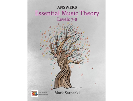 Livro Essential Music Theory Levels 7-8 Answers de Mark Sarnecki (Inglês)