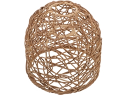 Luminária De Teto Moderna Em Rattan Trançado Para Cozinha.