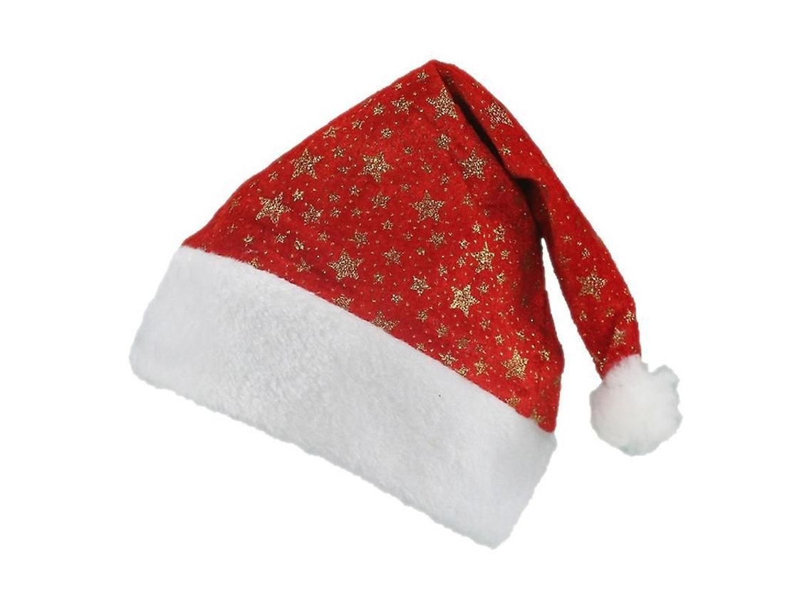 2026 sombrero de Papá Noel de Peluche Con Borde Blanco para Niños Niñas Actividades Y Fiestas Navideñas