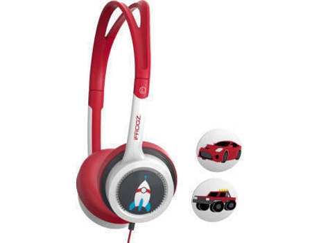 Auscultadores com Fio IFROGZ Little Rockerz (On Ear - MicroAuriculares - Preto)