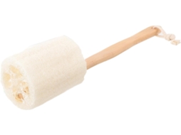 Escova De Banho Esponja Bucha Plafope, Cabo Longo, Bastão Esfoliante Natural De Bucha Para Limpeza Corporal, Spa E Banho