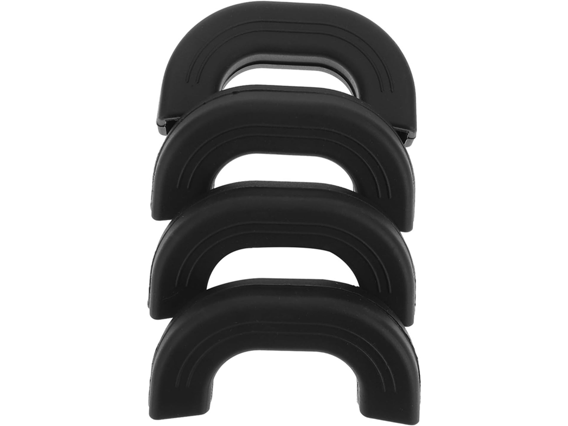 Conjunto De 4 Capas De Silicone Para Cabos De Panelas, Resistentes Ao Calor.