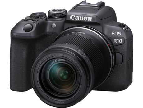 Kit Máquina Fotográfica CANON EOS R10 + 18 - 150mm f/3.5-6.3 IS STM (APS-C)