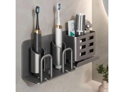 Suporte Escova Dentes Parede Chuveiro 27cm Banheiro