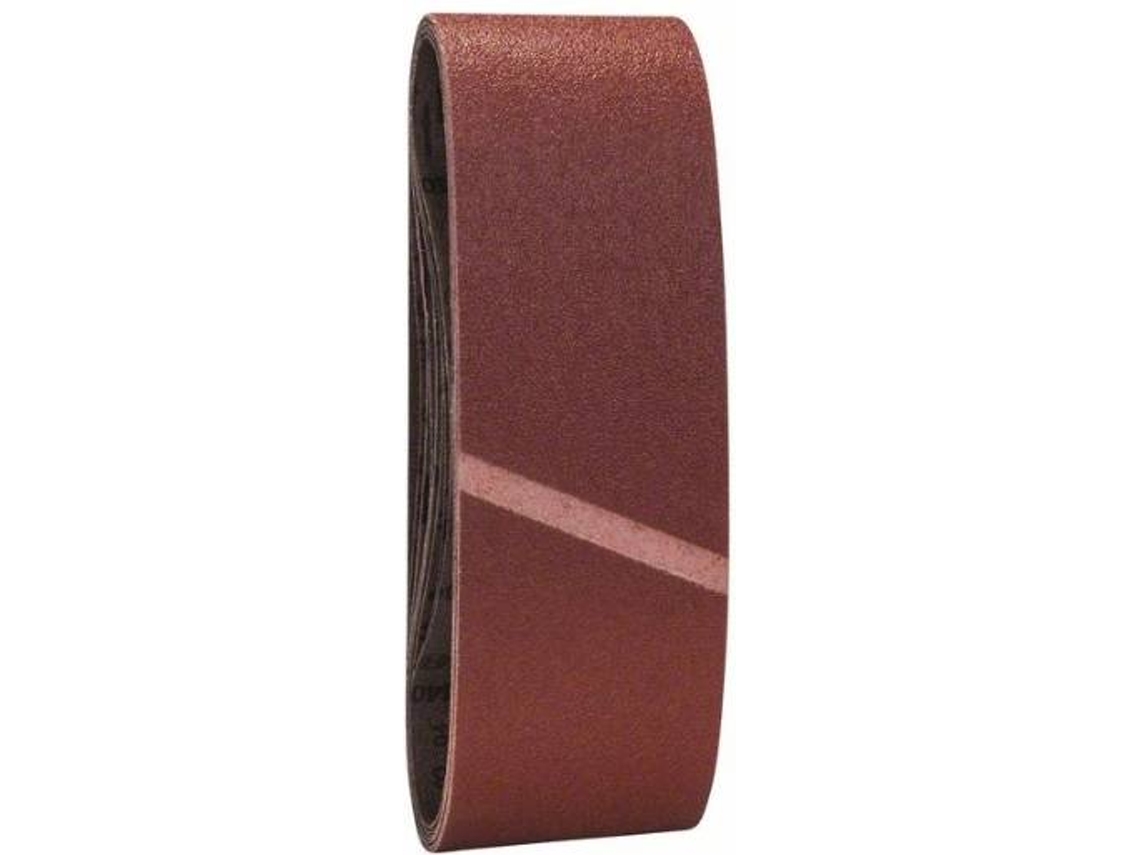 Conjunto de 9 Cintas de Lixa BOSCH - 75x457 mm - Grão de 60 - 80 - 100