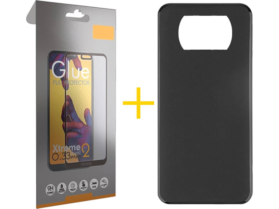 Capa + Película para Xiaomi Poco X3 SKYHE Preto