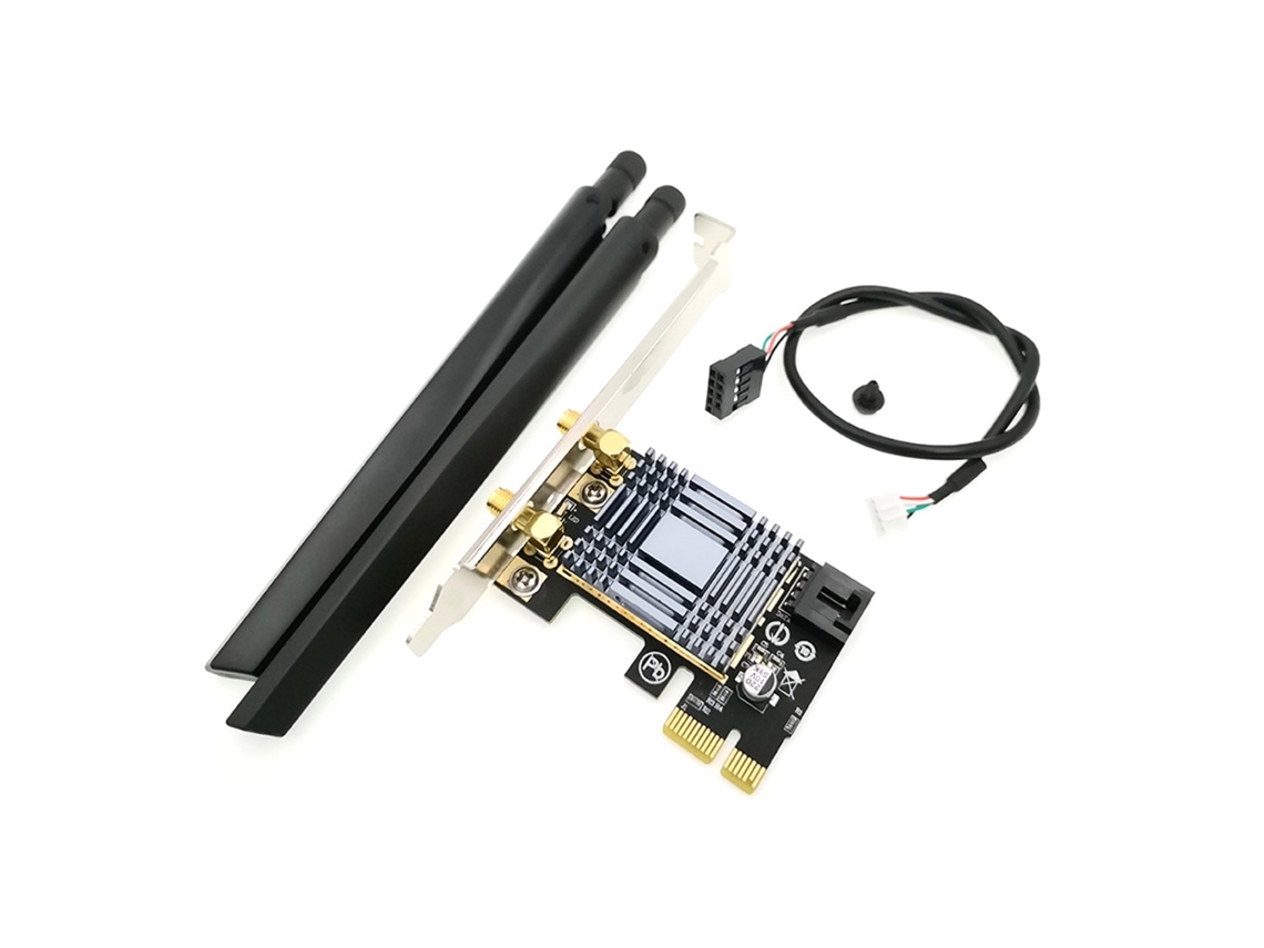 Adaptador N1202 Ar5b22 2.4g 5g Placa De Rede Wi Fi Sem Fio Dual Band Pcie Wlan Antenas Para Pc De Mesa Multifuncional Slowmoose