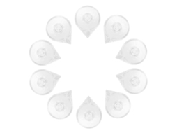 Conjunto de Fitas Adesivas para Nail Art com Suporte Dispensador de Acrílico para Designs de Unhas Rápidos e Duráveis. GOKOCO