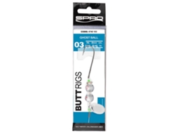 Anzol Montado Salt Butt Transparente 2/0Spro
