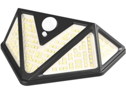Luminária De Parede Solar Com Sensor, Luz Brilhante Para Exteriores, Jardim, Pátio Ou Fachada. Ilumi Gokoco