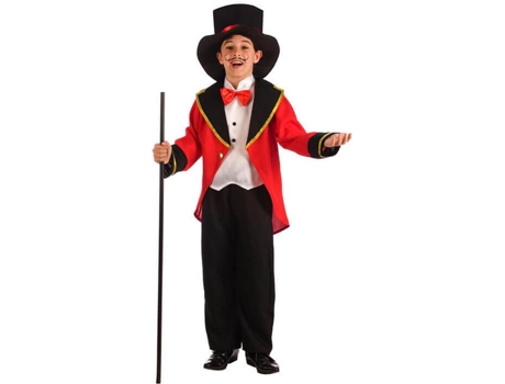 Fato de Menino  Apresentador De Circo (Tam: 8 a 10 anos)