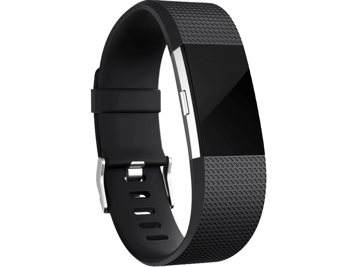 Bracelete (silicone - Preto) Para Utilização Prática E Resistente No Dia A Dia Elysve