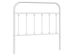 Headboard, Headboards Vidaxl Branco Aço (100 Cm)