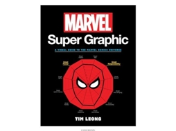 Livro Marvel Super Graphic de Tim Leong (Inglês)