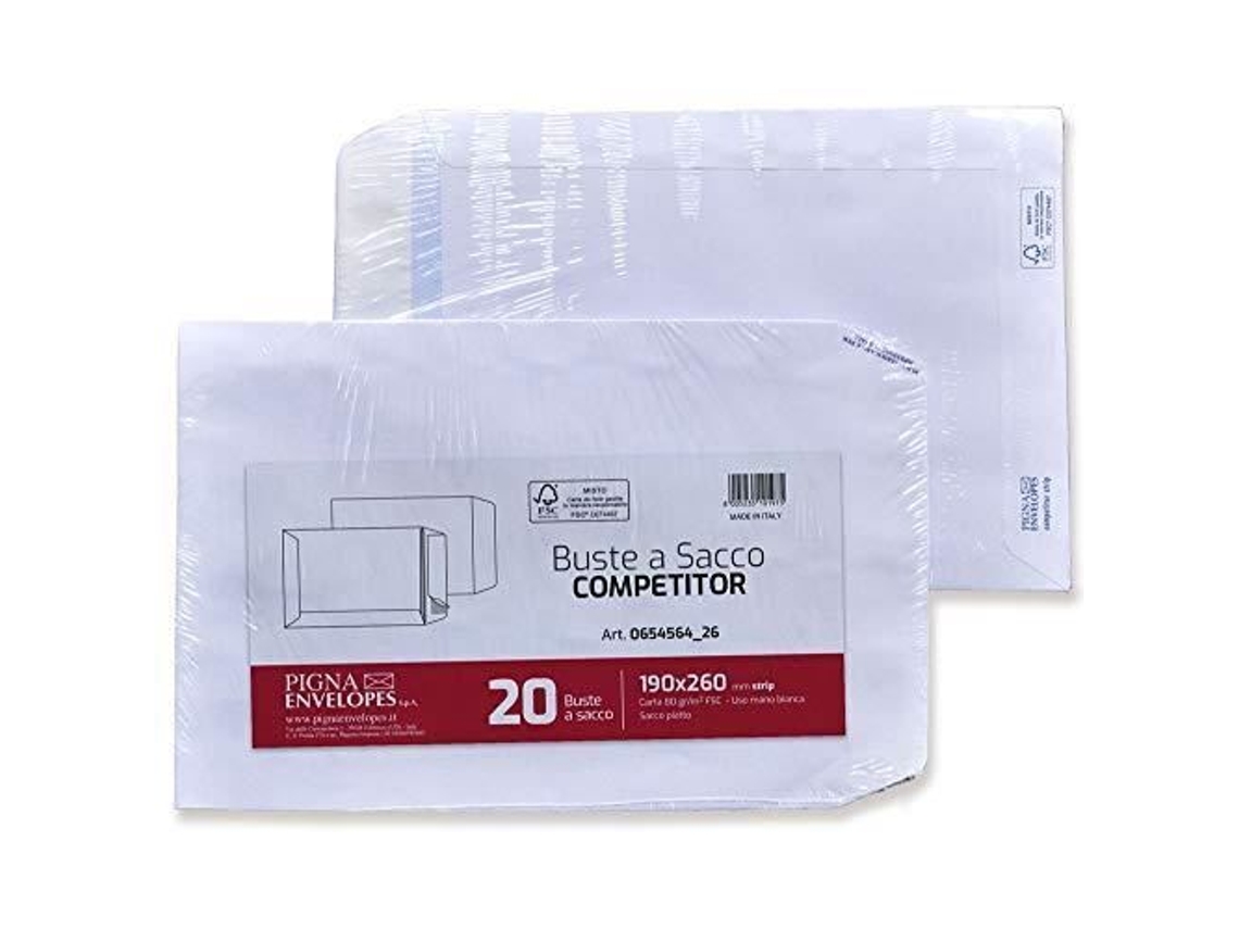 Cf20Buste Sacco com Tira 19X26 Pigna 470018