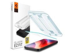 Verre Temperado Spigen Glas.tr Ez Fit Privacy Vidro Temperado Com Filtro De Privacidade Para Iphone 16 Pro Max