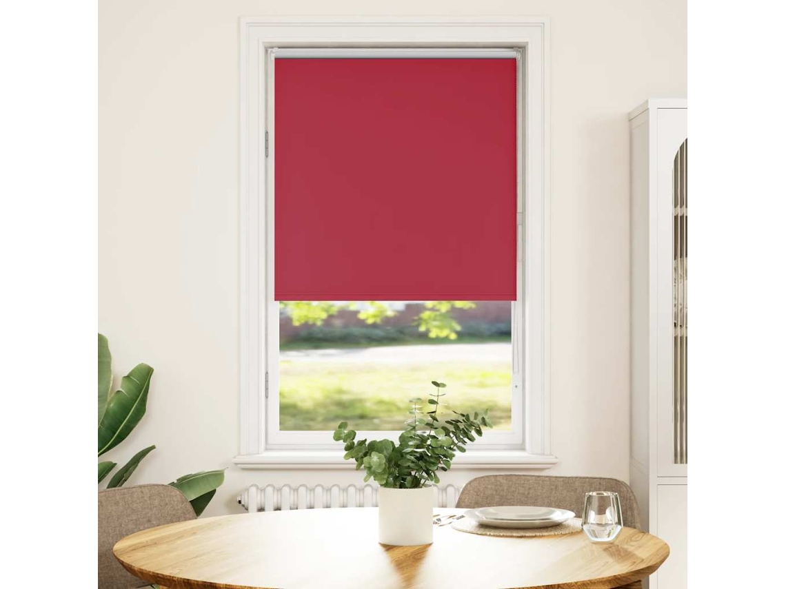 Vidaxl Persiana De Enrolar 65x130 Cm Largura Tecido 60,7 Cm Poliéster