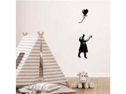 Adesivos Muraux Pour Enfants Mignons Pour Salon Mural Destacável Pour Salon Chambre Art Mural 68x83cm