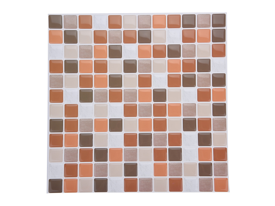 Adesivo de azulejo autoadesivo Baok para parede, decoração faça você mesmo para casa, quarto, sala de estar, banheiro (yjc0008)