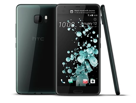Smartphone HTC U Ultra 14,5 Cm 5.7 Android 7.0 4G Usb Type-C 4 Gb 64 Gb 3000 Mah Preto