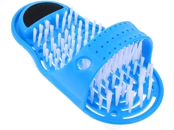 Chinelo De Banho Ibasenice Com Escova Massageadora Esfoliante Para Chuveiro, Limpa Os Dedos Dos Pés E, Ventosas Estáveis