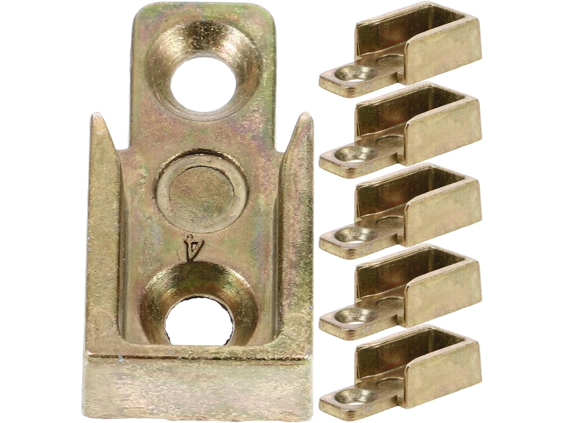 Shineofi Conjunto De 6 Peças Travas Em Liga Zinco Com Estrutura Modular, Fácil Manutenção Faça Você Mesmo E Clipe De