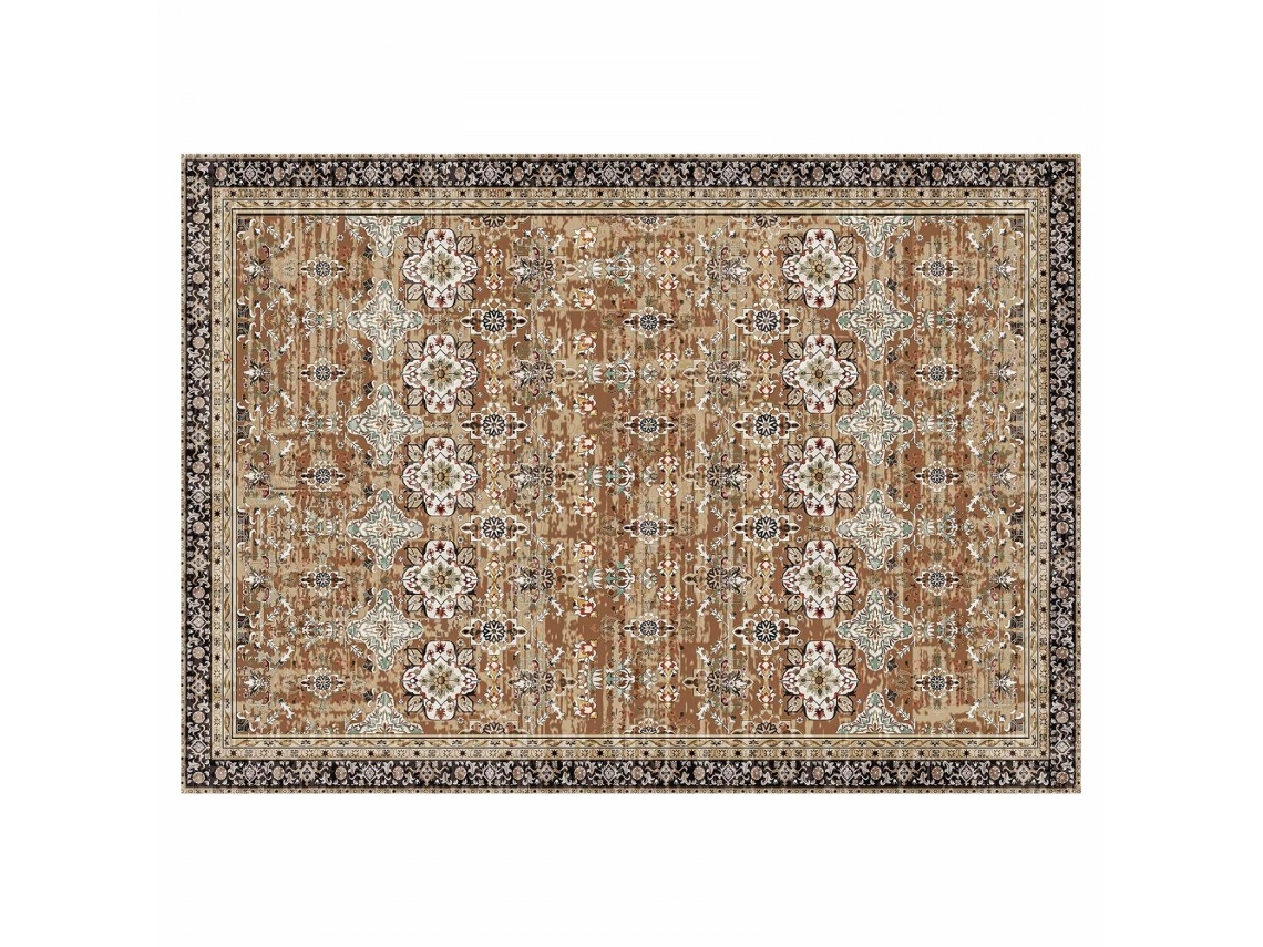 Tapete Vintage Retangular Lavável Antiderrapante 2743x3658mm Tekmaquinas