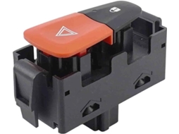 252100004r Interruptor De Botão Iluminado Alerta Emergência Intermitente Para Renault Fluence Scenic Iii, Adaptado Para