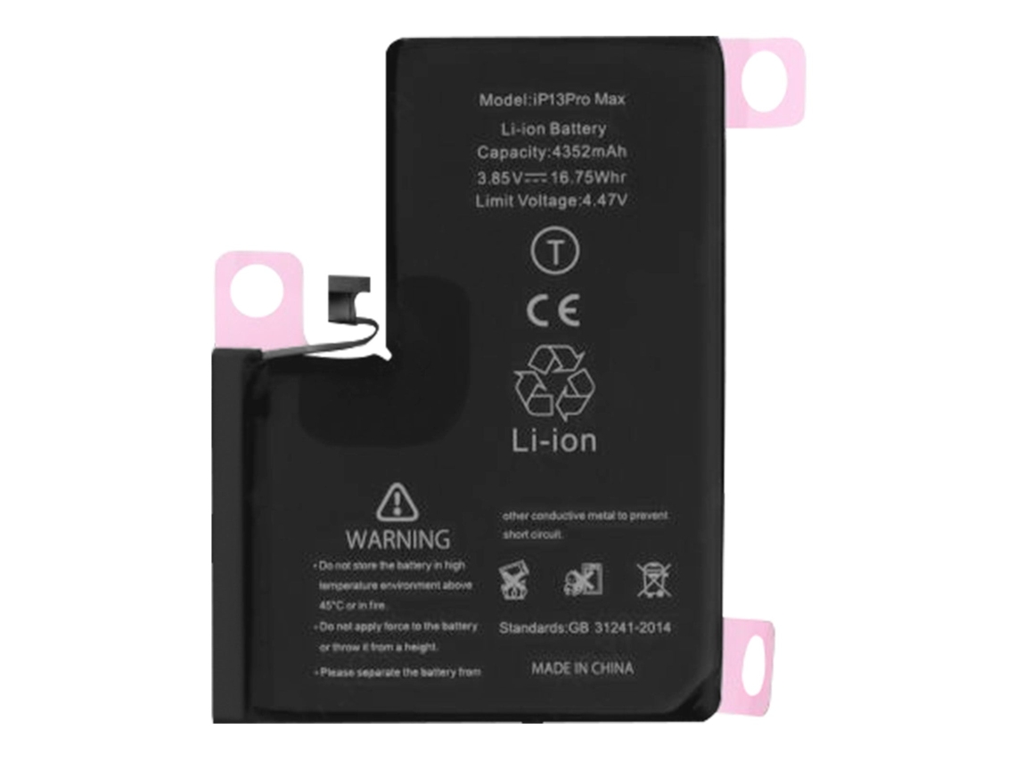 Bateria compatível com iPhone 13 Pro, 3095mAh / Adesivo de alta qualidade (nova)