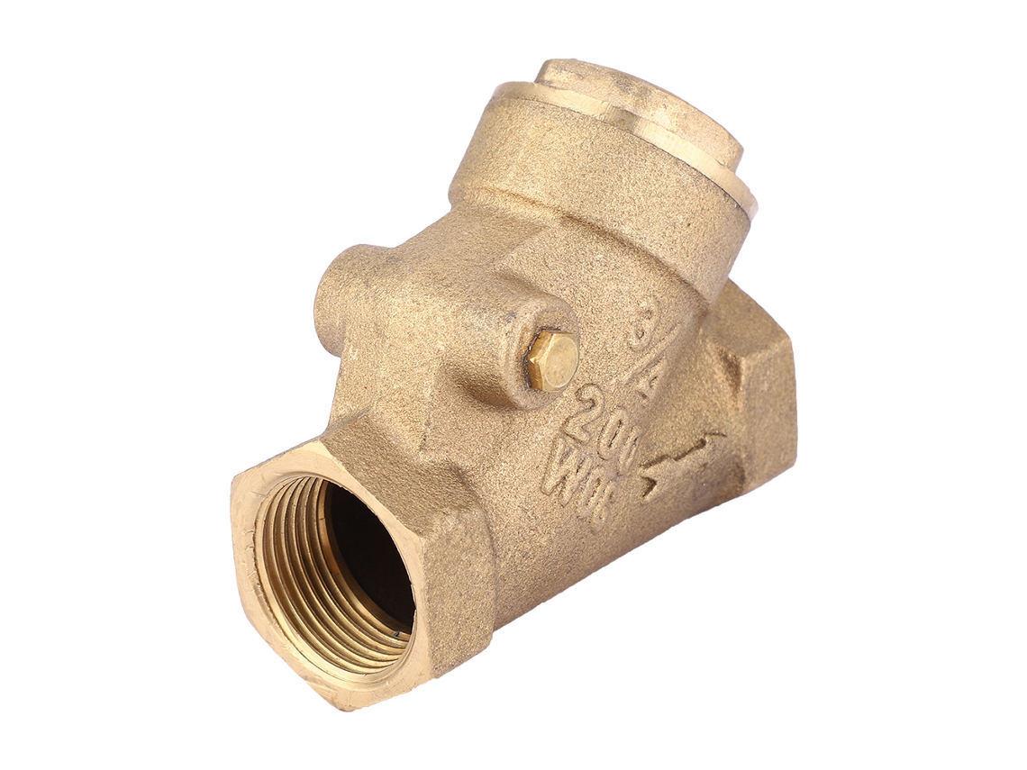 Laxiscreed Válvula De Retenção Y Em Latão Com Rosca Npt 3/4" Para Água E Gás