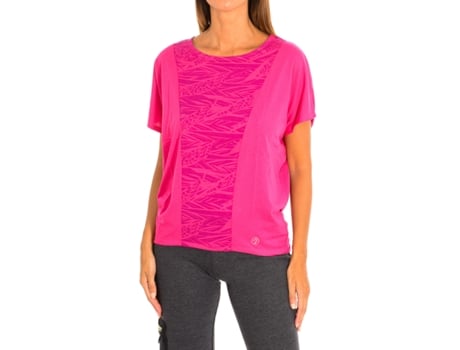 T-Shirt de Mulher ZUMBA Rosa (XS/S)