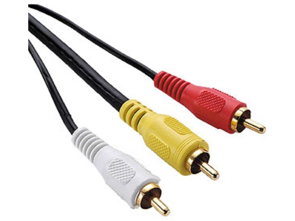Cabo MULTI4YOU (3xRCA - 3 m - Preto)
