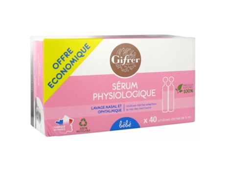 Soro Fisiológico 40 X 5 Ml GIFRER