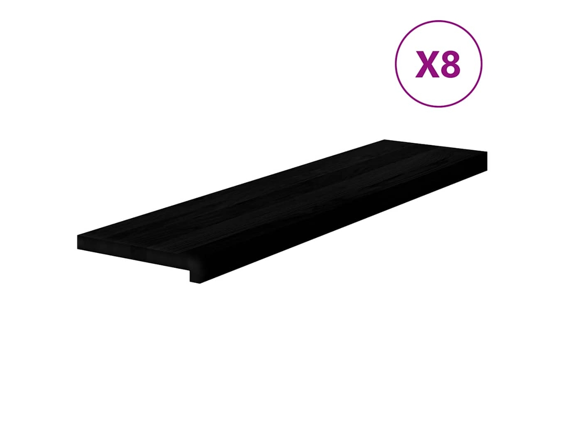 Stair Tread, Stair Treads Vidaxl Marrom Madeira De Carvalho (100 X 30 X 2 Cm)