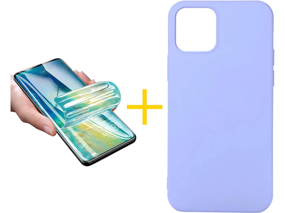 Capa + Película para iPhone 12 Pro SKYHE Roxo