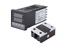 Kit De Controlador De Temperatura Pid 0‑400℃ 110‑240v Com Ssr 40a E Sonda Tipo K M6 1m