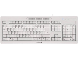 Teclado CHERRY Stream 3.0 (Com Cabo - Layout Suíço - Teclado Numérico)