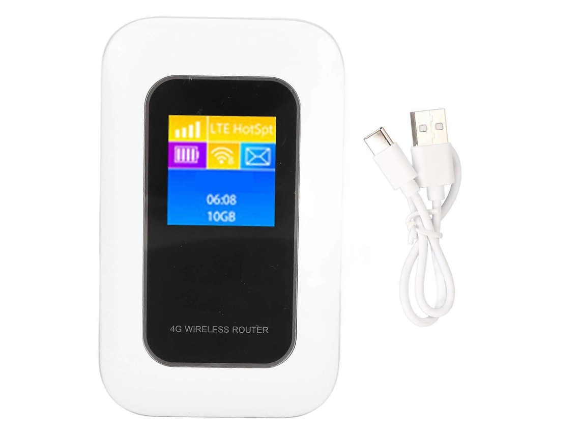 Hotspot Wi Fi Móvel 5g 4g Lte Desbloqueado, Mini Roteador Wi Fi Portátil Com Slot Para Cartão Sim Para Viagens. Slowmoose