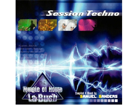 Cd La Bush - Session Techno Records Mania