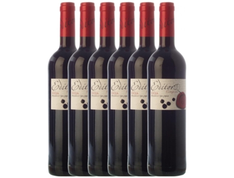 Vinho PAGOS DE LEZA Pagos De Leza Editor Tempranillo Rioja Crianza (0.75 L - 6 unidades)