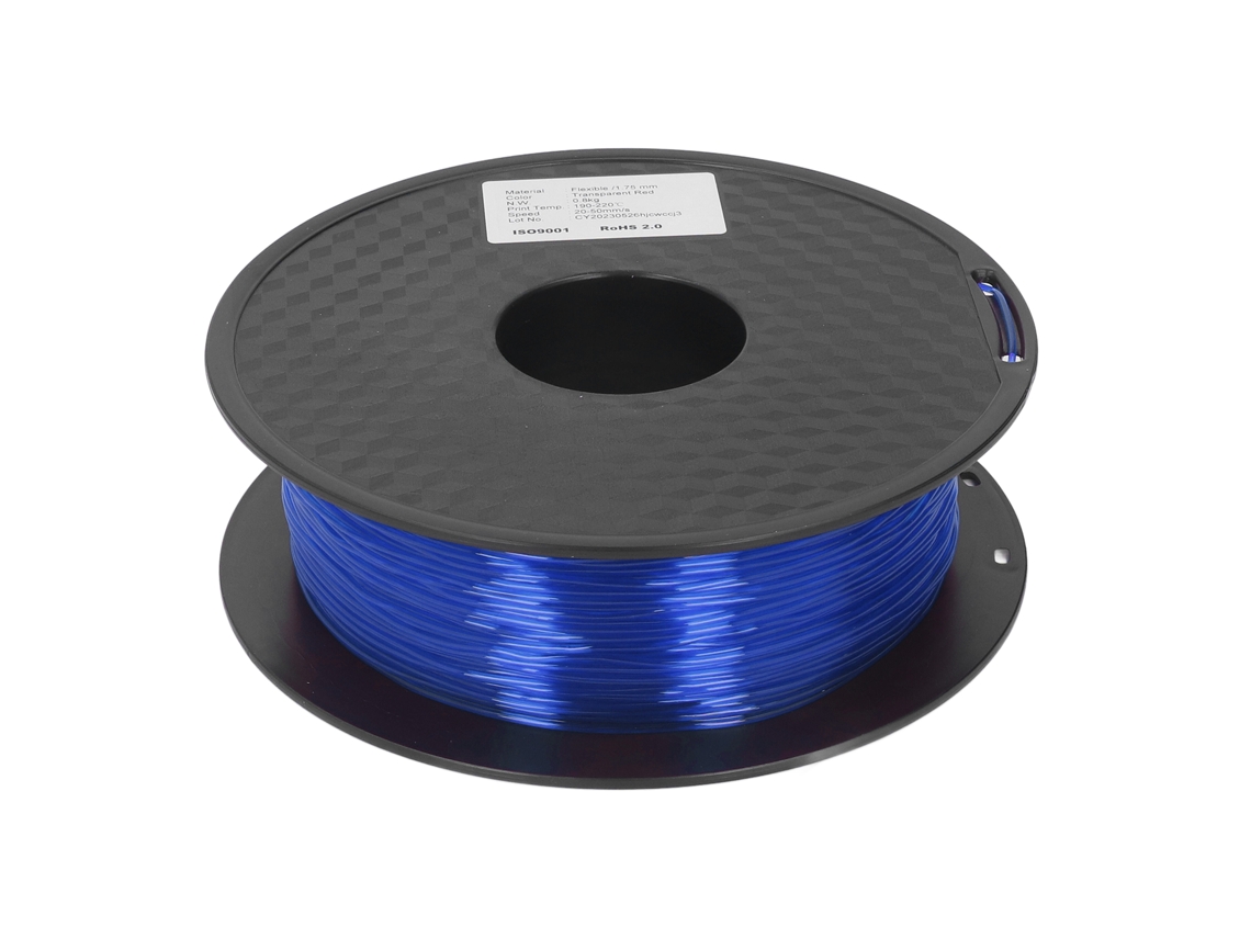 Filamento TPU 1.75mm 1kg Flexível para Impressora 3D