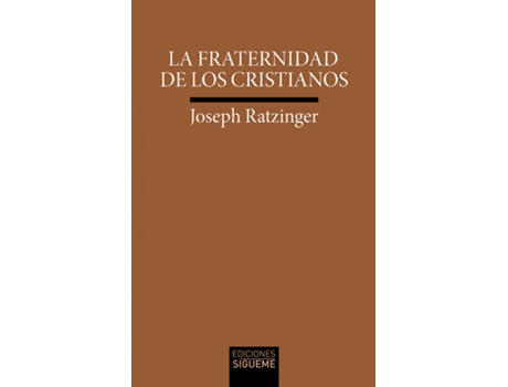 Livro La Fraternidad De Los Cristianos de Joseph Ratzinger (Espanhol)