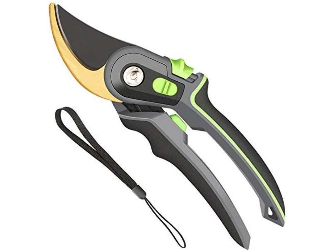 Tesouras De Podar Jardim Ergonômicas Com Lâminas De Aço Inoxidável Sk5 Bypass