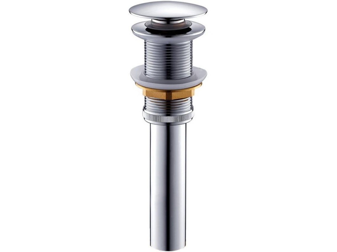 Grifo De Lavabo De Cuenca One-split Com Tapón Pop-up Sem Transbordamento Aço Inoxidável Ouro Titânio