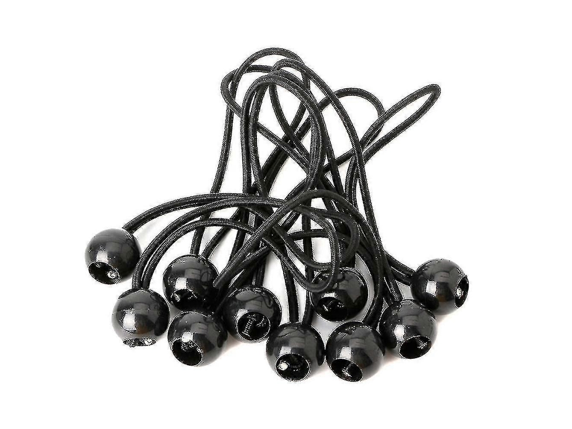 Kit Com 50 Elásticos De Fixação Com Cabeça De Plástico, Para Barracas E Malas
