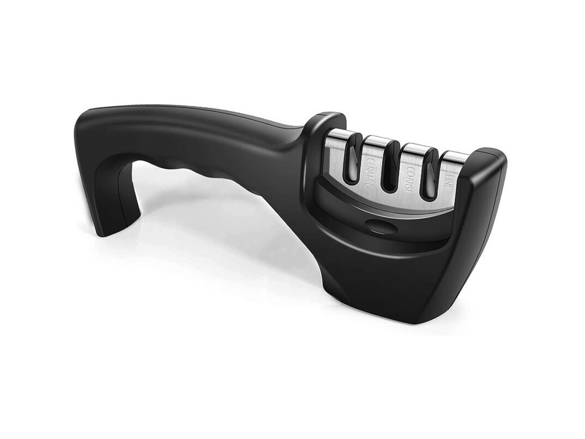 Afiador Manual De Facas E Lâminas, Com 3 Níveis, Para Polir, Afiar Reparar Cozinha. Aquaforge