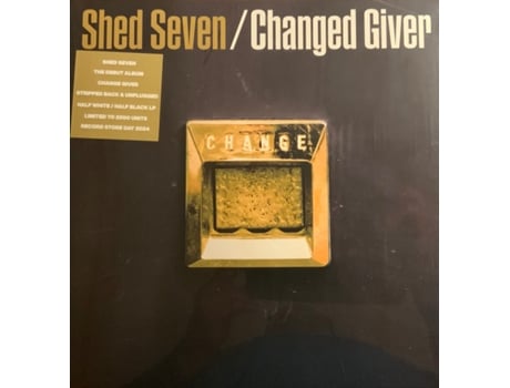 Shed Seven Changed Giver Vinil Preto e Branco Edição Limitada Rsd 2024